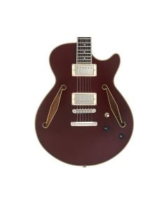 D'Angelico Excel SS Tour Semi-Hollow Guitar - Solid Wine