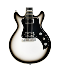 Hagstrom Megin Double Cut Electric Guitar - Grey Burst