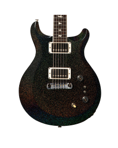 PRS S2 Mira 594 Electric Guitar - Black Rainbow Holoflake