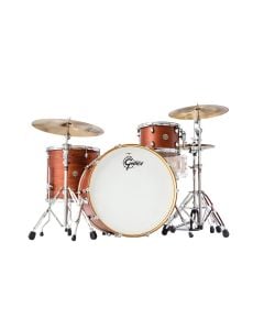 Gretsch Drums Catalina Club 3-pc Shell Pack w/24" Kick - Satin Walnut Glaze