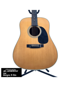 Used Martin 2001 D-28 Acoustic Guitar - Natural w/OHSC