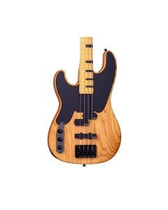 Schecter Model-T Session Left Handed Bass - Aged Natural Satin
