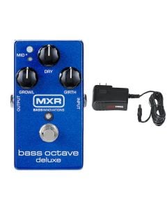 MXR M288 Bass Octave Deluxe Pedal + Gator 9V Power Supply Combo