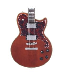 D'Angelico Deluxe Atlantic Electric Guitar - Matte Walnut