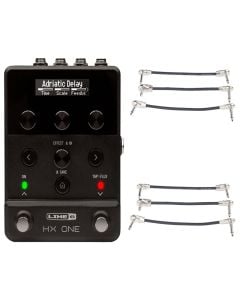 Line 6 HX One + 2x Gator Patch Cable 3 Pack