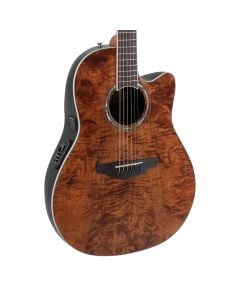 Ovation Celebrity Traditional Plus CS24P-NBM A/E Guitar - Nutmeg Burled Maple
