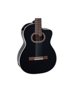 Takamine GC6CEBLK A/E Classical Guitar w/Cutaway - Black