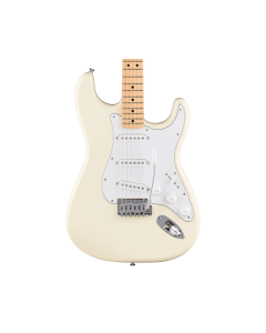 Fender Standard Stratocaster Electric Guitar - Olympic White w/Maple FB