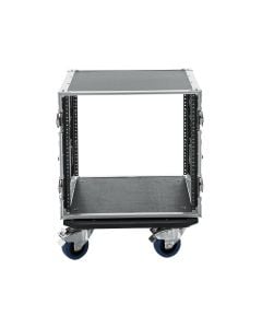 Gator Cases G-TOUR 10U CAST 10U Standard Audio Road Rack w/ Casters