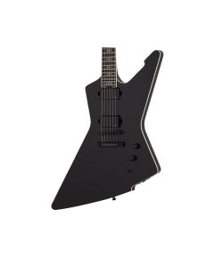 Schecter E-1 SLS Elite "Evil Twin" Electric Guitar - Satin Black