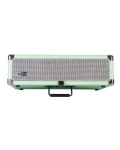 Gator Cases GR-RETRORACK-2SG Vintage Amp Vibe Rack Case – 2U Seafoam Green