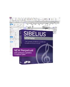 Avid Sibelius Ultimate Perpetual License NEW AudioScore