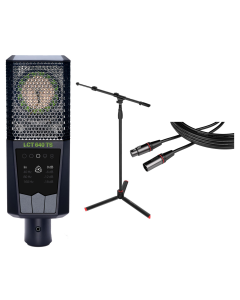 Lewitt LCT-640TS Dual Output Condenser Mic + Stand + Gator Cable