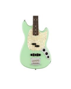Fender American Performer Mustang Bass - Satin Surf Green w/ Rosewood Fingerboard