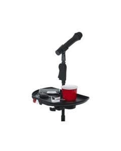 Gator Frameworks GFW-MICACCTRAYXL Mic Stand Acc. Tray w/Drink Holder