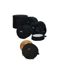 Gator Cases GP-FUSION16 5-Piece Fusion Set Bags + 22" Cymbal Backpack