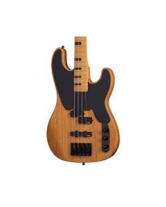 Schecter Model-T Session Bass Guitar - Aged Natural Satin