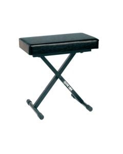 Quik Lok Deluxe Large Keyboard Bench w/6 Height Positions & Wide Seat