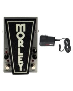 Morley 20/20 Power Fuzz Wah Pedal + Gator 9V Power Supply Combo