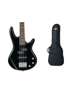 Ibanez GSRM20 Short-scale 4-String Electric Bass - Black With Gigbag