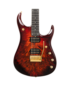 Ernie Ball Music Man BFR JP15 w/Buckeye Burl Top - Solar Flare (Limited to 100)