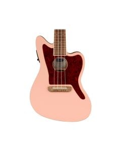 Fender Fullerton Jazzmaster Uke - Shell Pink w/ Walnut FB
