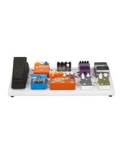 Gator Cases GPB-BAK-WH Large White Aluminum Pedal Board w/ Carry Bag
