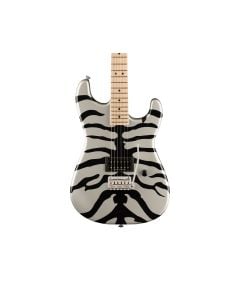 Charvel Super-Stock SD1 H 2PT San Dimas - Silver Bengal w/Maple FB