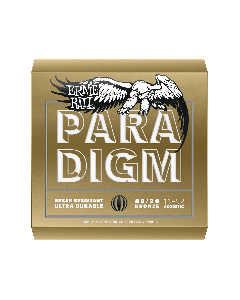 Ernie Ball Paradigm Light 80/20 Bronze Acoustic Guitar Strings - 11-52