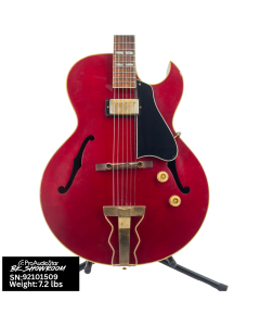 Used Gibson 1991 Herb Ellis ES-165 Archtop Hollow Body - Cherry Red w/OHSC