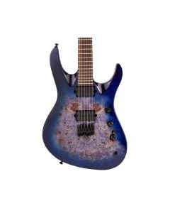 Jackson Pro Series Chris Broderick Sig. Soloist HT6P - Transparent Blue