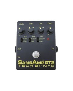 Tech 21 Sansamp GT-2 Guitar Tube Amp Emulator Multi-Effects Pedal