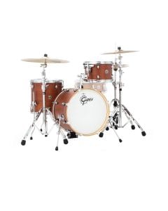 Gretsch Catalina Club 3-pc Shell Pack (18/12/14) - Satin Walnut Glaze