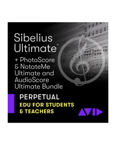 AVID Sibelius Ultimate Perp PScore AScore NotateMe EDU