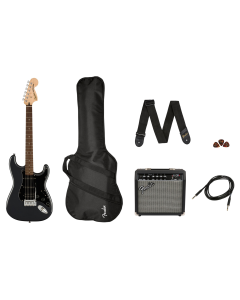 Squier Affinity Series Stratocaster HSS Pack - Charcoal Frost Metallic