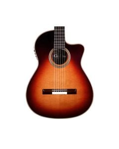 Cordoba Fusion Orchestra Cedar Nylon A/E Guitar - Teardrop Burst