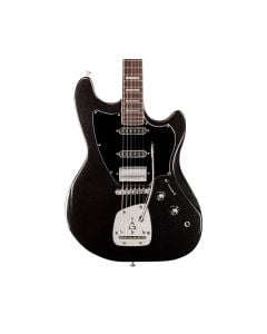 Guild Surfliner Deluxe Electric Guitar w/GFV - Black Metallic