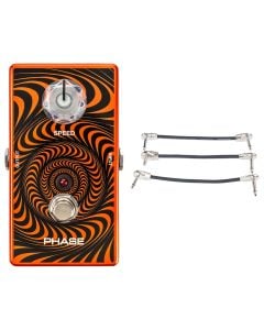 MXR WA90 Wylde Audio Phaser Pedal + Gator Patch Cable 3 Pack