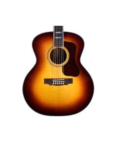 Guild USA F-512 12-String Jumbo A/E Guitar w/LR Baggs Anthem - Antique Burst