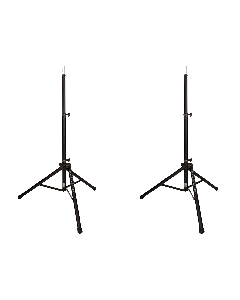 2x Ultimate Support TS-80B Speaker Stand (Pair) - Open Box