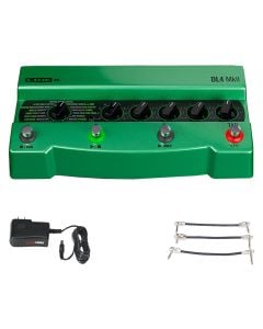 Line 6 DL4 MKII Delay Modeler + Gator 9V Power Combo & 3 Patch Cables