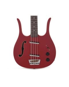 Danelectro Red Hot Longhorn Bass Guitar - Red