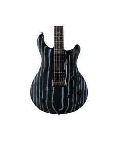 PRS SE Swamp Ash Sandblasted CE 24 Ltd. Ed. Guitar - Sandblasted Blue