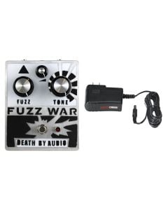 Death By Audio Fuzz War + Gator 9V Power Supply Pack