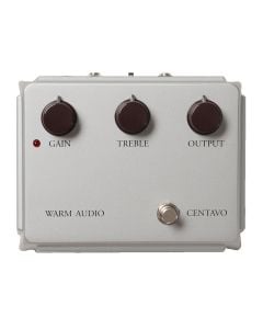 Warm Audio WA-CVLTD Centavo Limited Edition Silver Overdrive Pedal