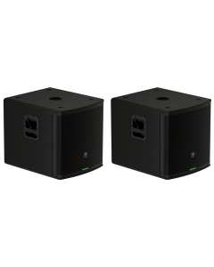 2x Mackie SR18S 18" 1600 Watt Powered Subwoofer