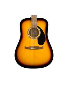 Fender FA-125 Dreadnought Acoustic Guitar w/Gig Bag - Sunburst w/ Walnut FB