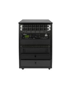 Gator Frameworks GFW-ELITESTUDIORK12-BLK Elite 12U Studio Rack - Black