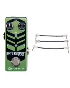 Pigtronix Gatekeeper Micro + Gator Patch Cable 3 Pack