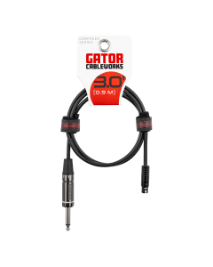 Gator CableWorks GCWC-TA4F-3 Composer 3' Straight Wireless Instrument Cable